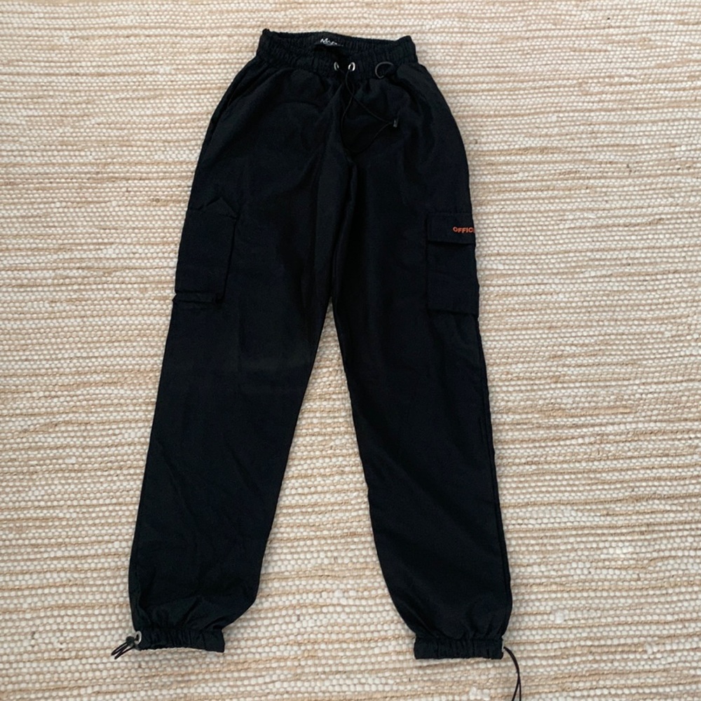 Men’s XS boohoo man nylon joggers.
